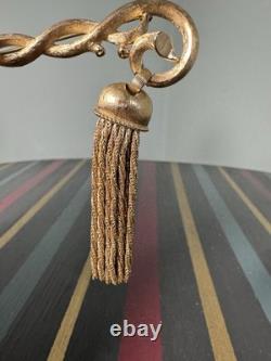 Vintage Trifari Alfred Philippe Tassel Brooch Elegant Single Drop Design