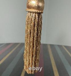Vintage Trifari Alfred Philippe Tassel Brooch Elegant Single Drop Design