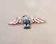 Vintage Trifari Alfred Philippe WWII patriotic Eagle brooch