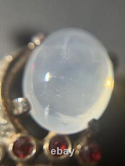 Vintage Trifari Crown Brooch by Alfred Philippe Pat. 137542