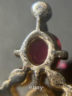 Vintage Trifari Crown Brooch by Alfred Philippe Pat. 137542