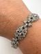 Vintage Trifari KTF Bracelet Alfred Philippe Rhinestone Art Deco Link