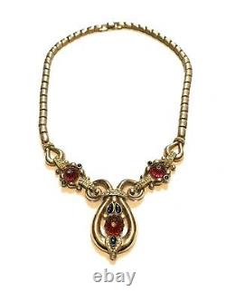 Vintage Trifari Moghul Scherazade Alfred Philippe Necklace Jewels of India