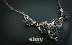 Vintage Trifari Rhinestone Star Necklace-Pat. Pend. Alfred Philippe BOOK PIECE