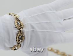 Vintage crown trifari necklace bracelet pat pend alfred philippe gold tone