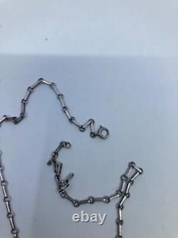 Vtg 1940-50 Alfred Philippe Trifari rhinestone art deco necklace