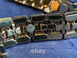 Vtg 1940's Alfred Philippe Trifari Honeycomb Cravat 18 Jewelry Box Clasp