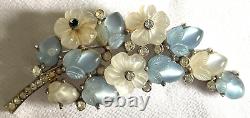 Vtg Alfred Philippe Crown Trifari Bois De Boulogne Fruit Salad Pin-free Ship