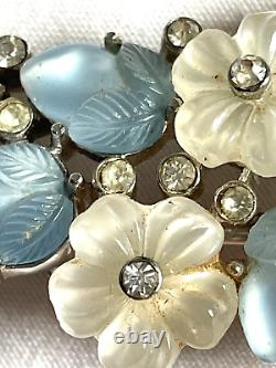 Vtg Alfred Philippe Crown Trifari Bois De Boulogne Fruit Salad Pin-free Ship