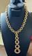 Vtg Alfred Philippe Crown Trifari Runway Gold Nuggets Long Colar Choker Necklace