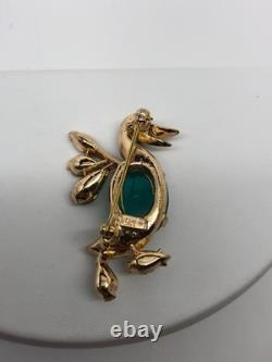 Vtg Alfred Philippe Trifari Brooch Jelly Belly Duck Brooch Pin Orig Box Rare Vtg Alfred Philippe Trifari Brooch Jelly Belly Duck Brooch Pin Orig Box Rare