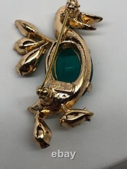 Vtg Alfred Philippe Trifari Brooch Jelly Belly Duck Brooch Pin Orig Box Rare Vtg Alfred Philippe Trifari Brooch Jelly Belly Duck Brooch Pin Orig Box Rare