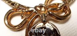 Vtg TRIFARI ALFRED PHILIPPE 13 HANGING FRUITS Necklace Patent 161124 Dec 1950