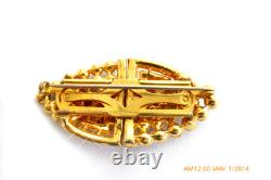 Vtg Trifari A. Philippe Rhinestone Duette Pin Vtg Trifari A. Philippe Rhinestone Duette Pin