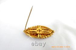 Vtg Trifari A. Philippe Rhinestone Duette Pin Vtg Trifari A. Philippe Rhinestone Duette Pin
