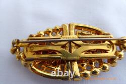 Vtg Trifari A. Philippe Rhinestone Duette Pin Vtg Trifari A. Philippe Rhinestone Duette Pin