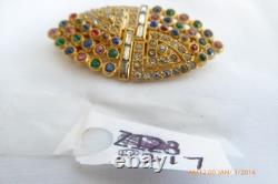 Vtg Trifari A. Philippe Rhinestone Duette Pin Vtg Trifari A. Philippe Rhinestone Duette Pin
