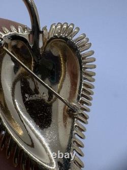 Vtg trifari alfred philippe brooch
