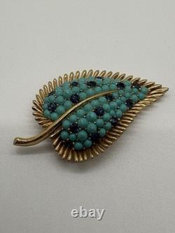 Vtg trifari alfred philippe brooch