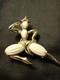 Vtg trifari alfred philippe brooch Ballerina Man