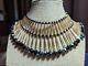 WOW! Stunning Alfred Philippe Trifari pre-1955 Egyptian Revival collar necklace